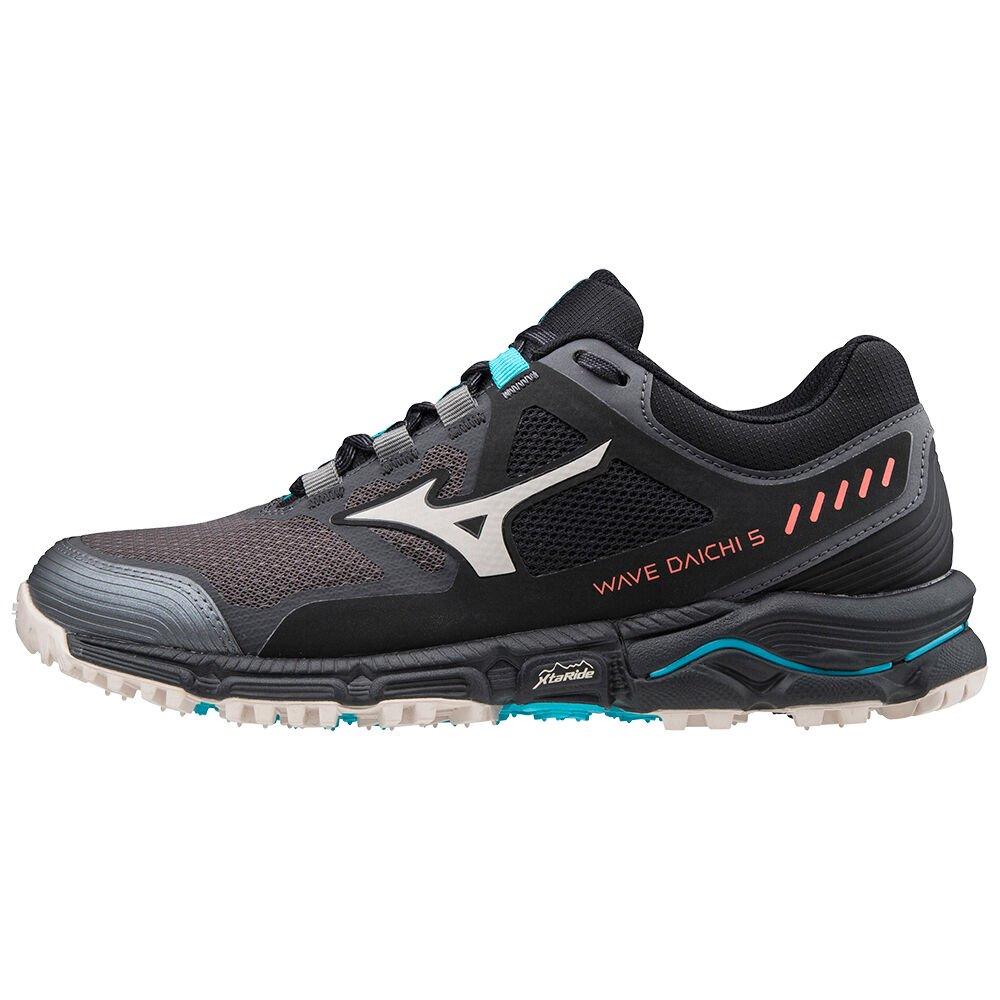 Mizuno Men's Trail Running Shoes Wave Daichi 5 Grey/Blue - EJOBTFY-63